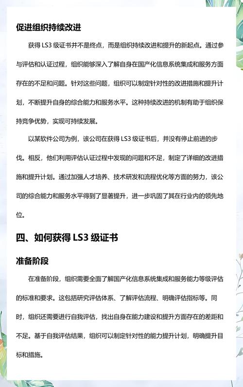 国产化信息系统集成和服务能力等级证书3级